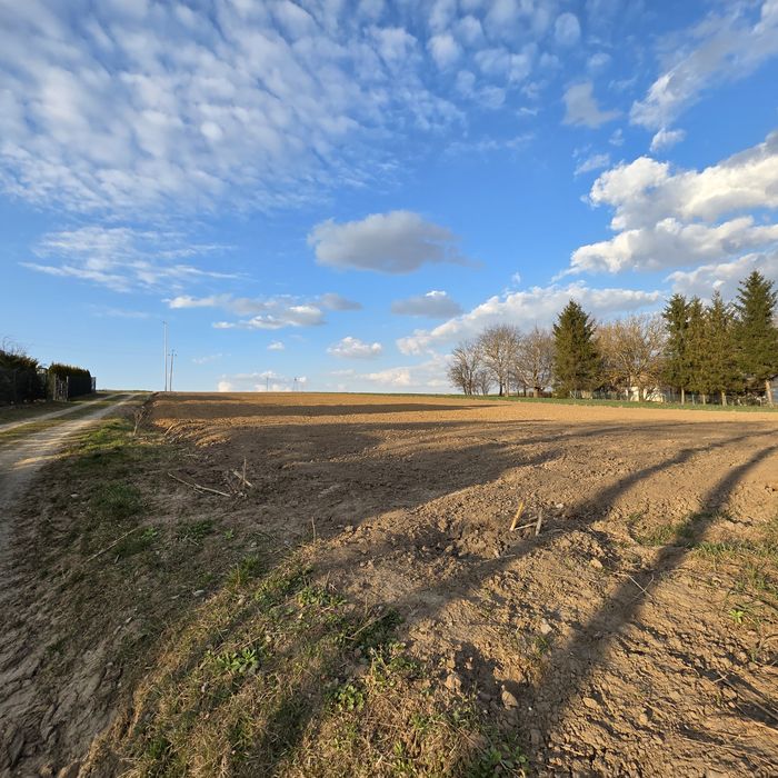Uzbrojona działka rolno-budowlana 1,02 ha /Media w działce /Więckowice - Widok 2