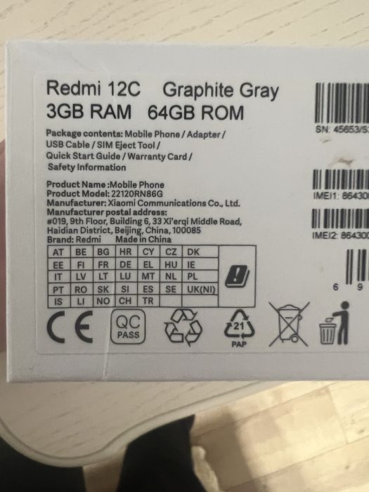 Xiaomi redmi 12c хороший стан