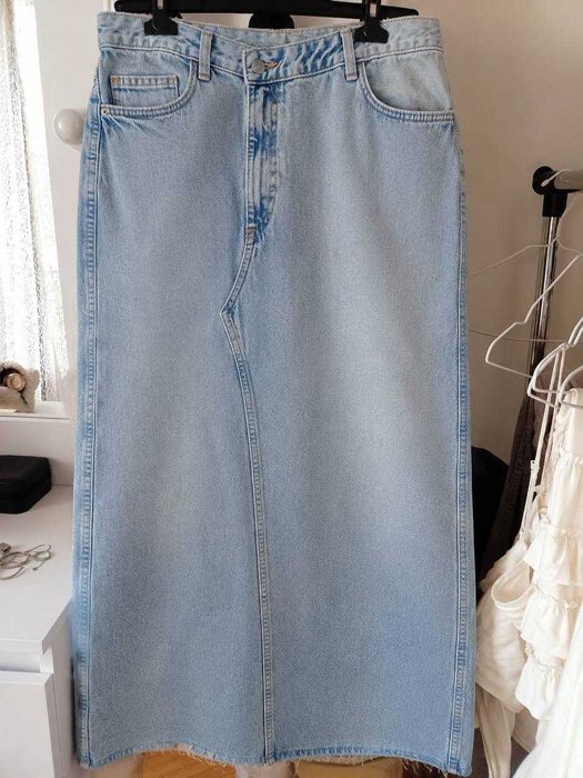 Джинсова спідниця максі Zara, розм Л