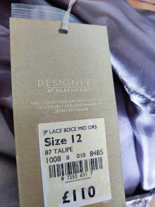 Debenhams r 40 wyjściowa sukienka Nowa Karnawał wesele Studniówka
