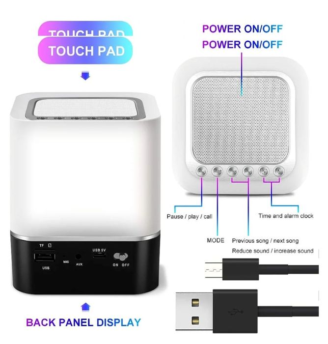 Alarm Clock, MP3, Speaker, Presence Light64752118338051123