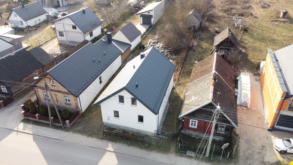 Wolnostojący dom do wykończenia | 120 m2 | Karakule 100 | gm. Supraśl
