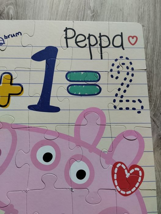 Puzzle gigant świnka Peppa