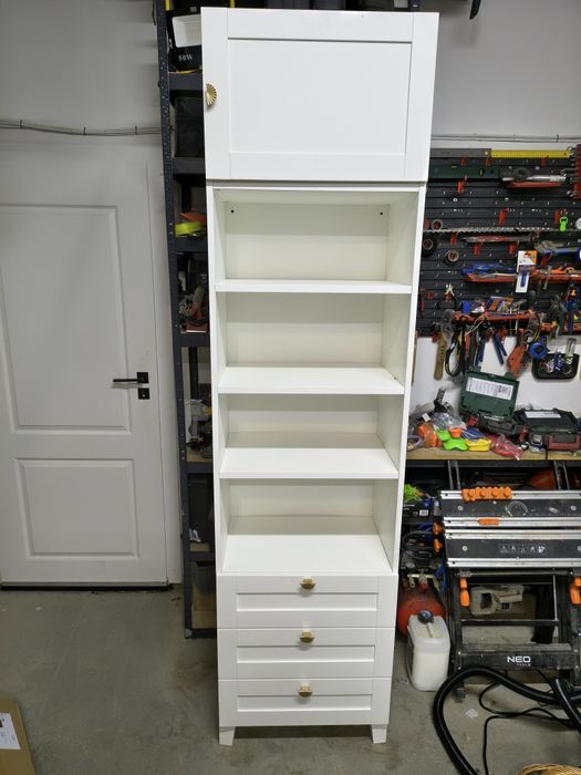 Szafa biała Ikea 230x60x40