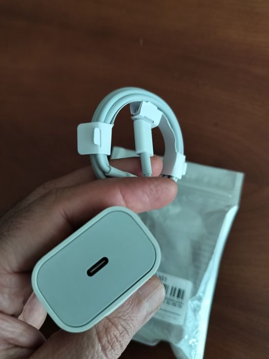 Carregador e cabo de carregamento rápidos para iPhone