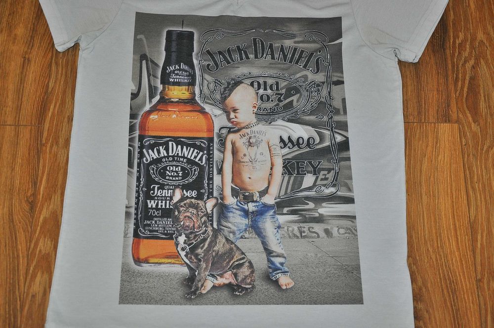 JACK DANIELS - Koszulka rozm.M RARE !!!