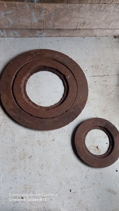 Кольца на плиту.