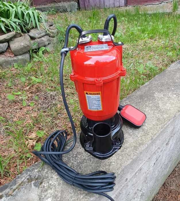 фекальний насос з ножом 2,7 kw + 25 МЕТРІВ ШЛАНГУ (ТІЛЬКИ ДОСТАВКА)