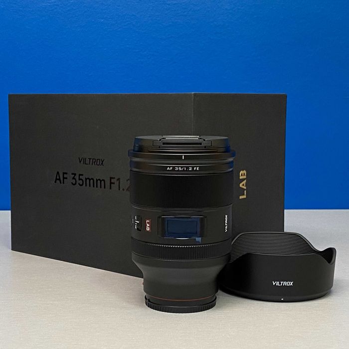 Viltrox AF 35mm f/1.2 LAB (Sony FE) - NOVA - 3 ANOS DE GARANTIA