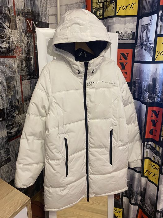 Стильна дуже тепла чоловіча водонепроникна зимова куртка, house, xl