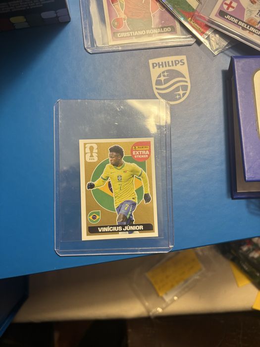 Vinicius junior extra sticker gold