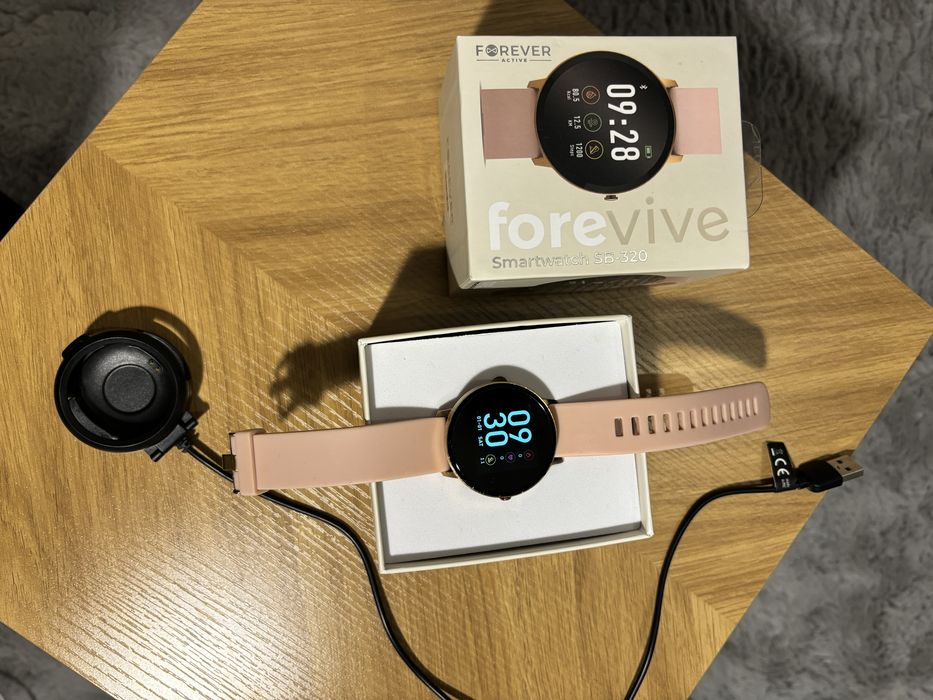 Smartwatch FOREVER ForeVive SB-320 Różowy
