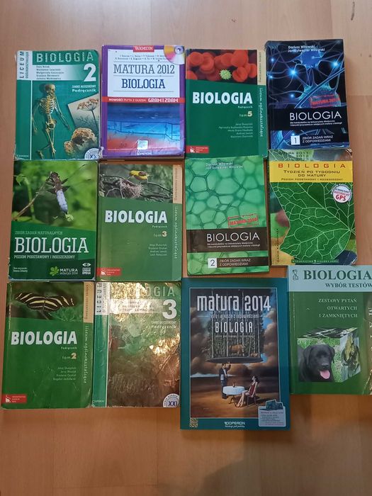 Podręczniki biologia  MATURA