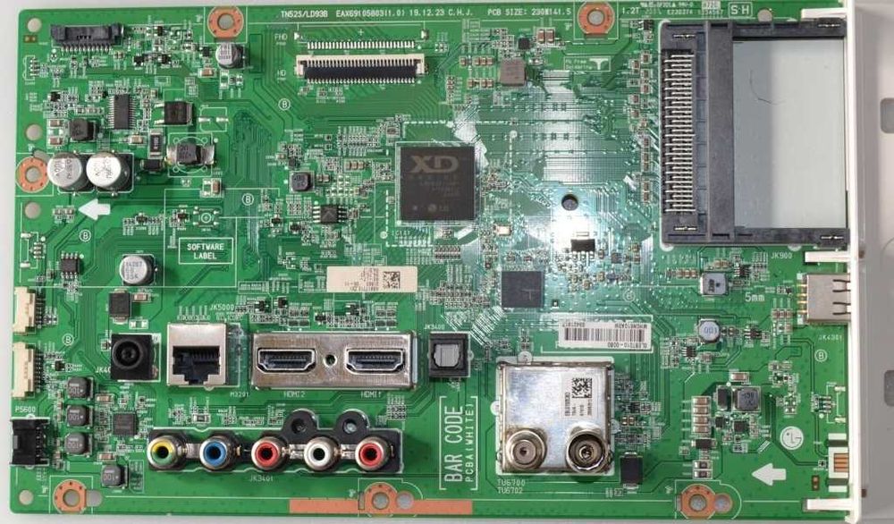 Main board материнка EAX69105803(1.0)TN52S/LD93B З WiFi-модулем,кнопка