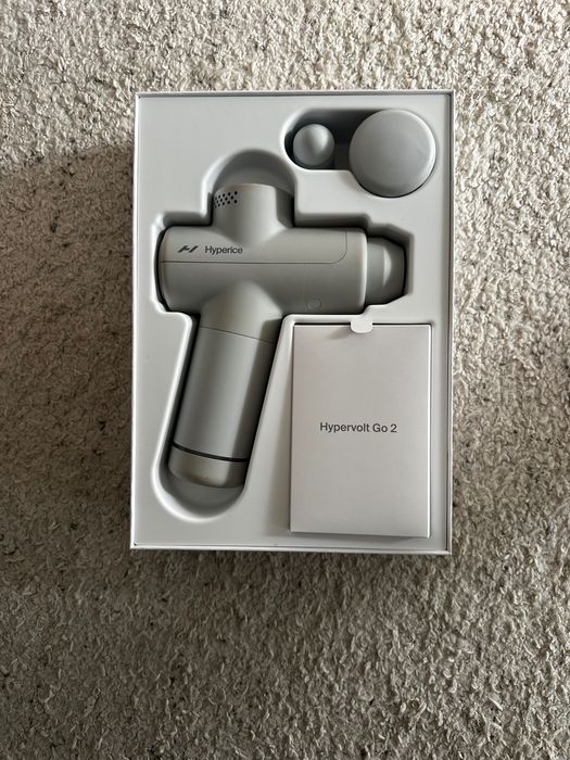 Hyperice Hypervolt Go 2  pistolet do masażu, używany , z pudełkiem