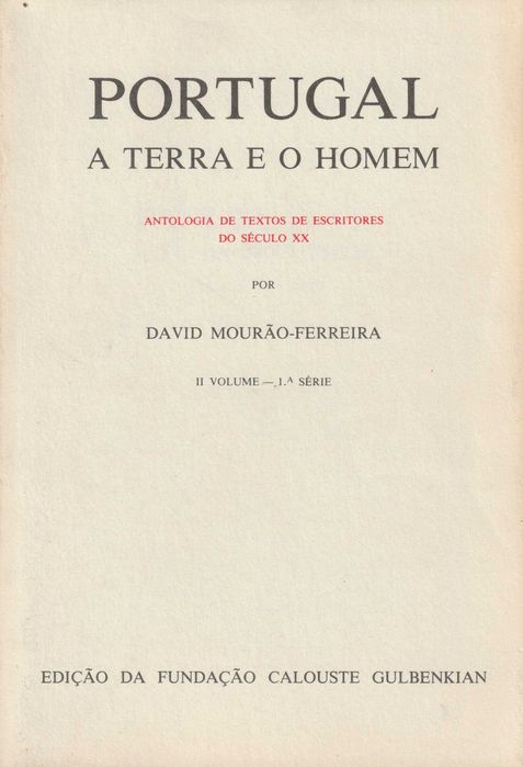 Portugal - A Terra e o Homem (Volumes I-III)