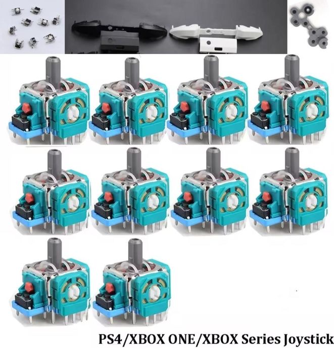 Для геймпада Xbox series S(X). Потенціометри, Планка Lb, Rb. Гумові кн