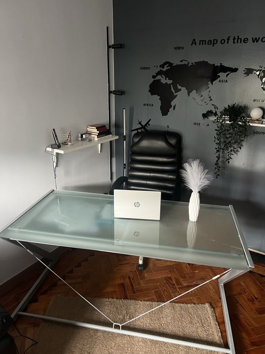 Secretaria Vidro (Cadeira Oferta)