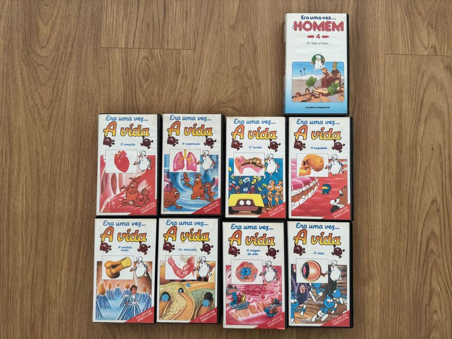 Coleção VHS anos 90