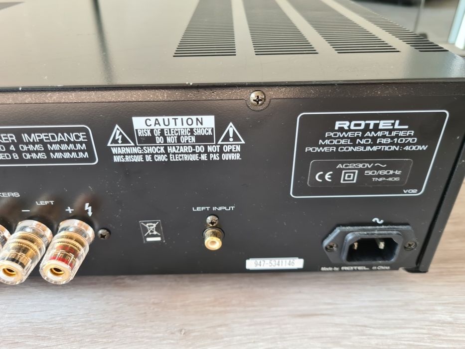 Rotel RB 1070 + RC 1070