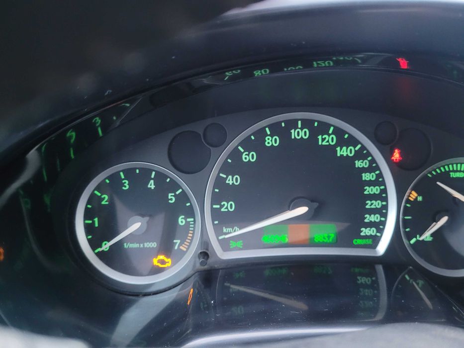 saab 93 2.0T z gazem