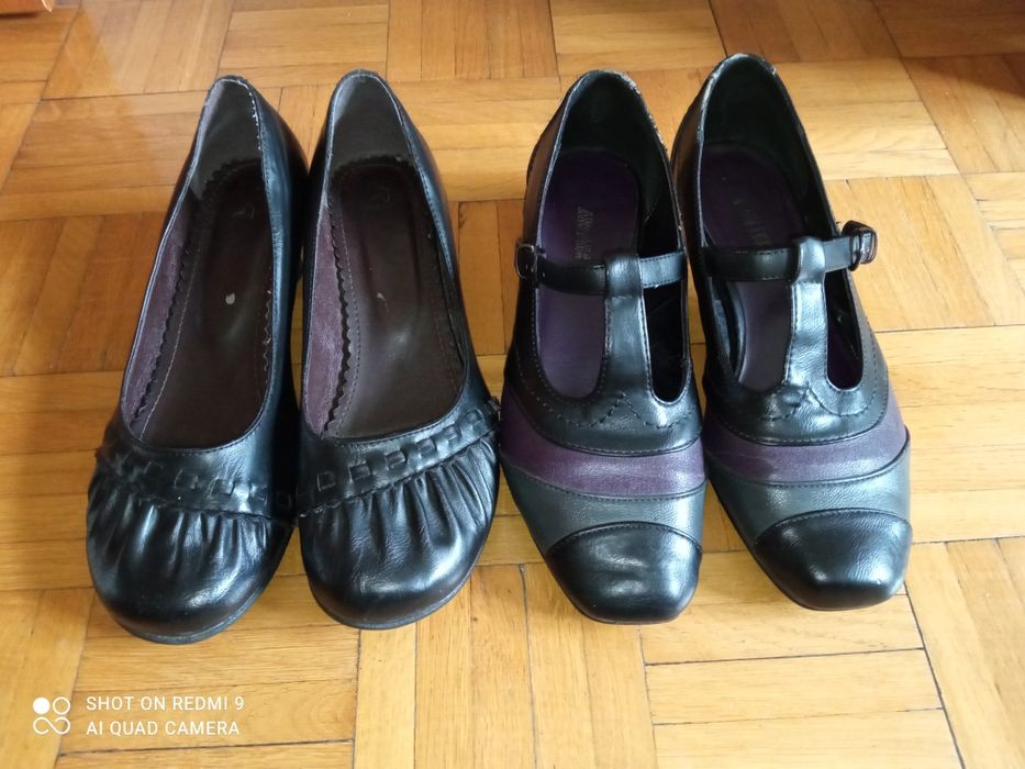 2x buty damskie czółenka rozm. 37