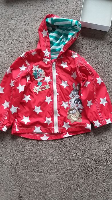 Wiatrówka kurteczka rozmiar 86