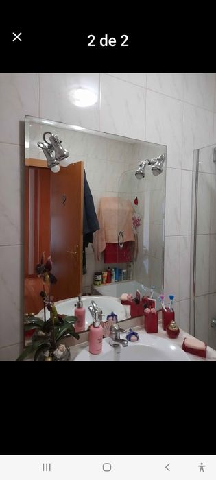 Rectangular Mirror with Spotlights514809148747304961