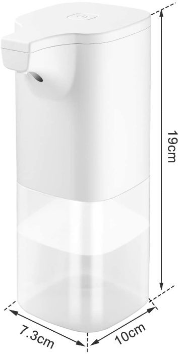 Dispensador de álcool gel ou sabão 350 ml automático com sensor Novo