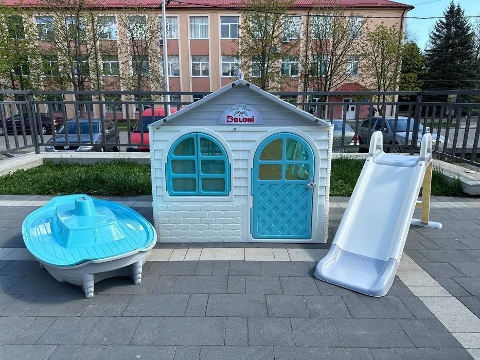 Від ВИРОБНИКА‼️Дитячий майданчик. Песочница/горка Гірка. Пісочниця