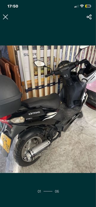 Mota kinroad 50cc muito bem estimada