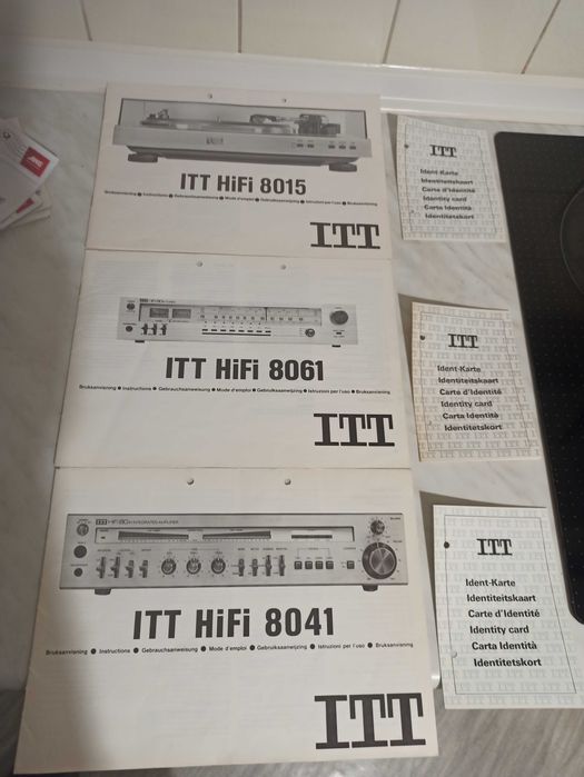 ITT HIFI  - vintage ,  zestaw, wzmacniacz, radio, gramofon