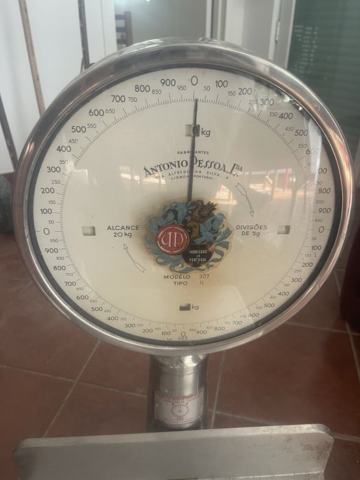 Balança Antiga Vintage António Pessoa Lda. (Modelo 307 R) - 20kg