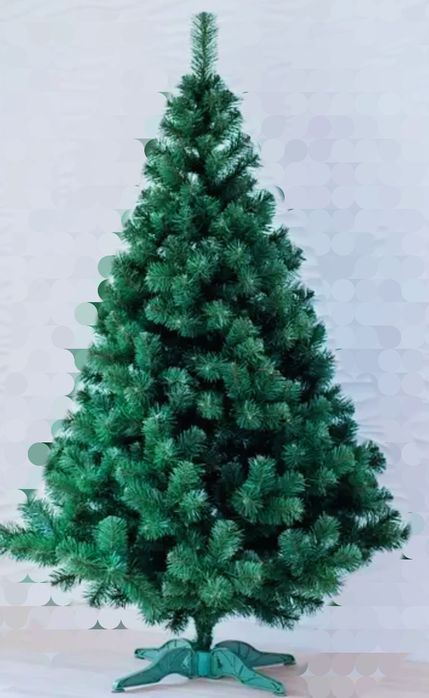 Ялинка штучна хвойна 1.3 м,сосна з білими гілками 1.5м; 2.1 м