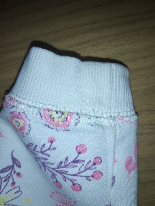 Bluza wkładana kwiatki 98 zestaw