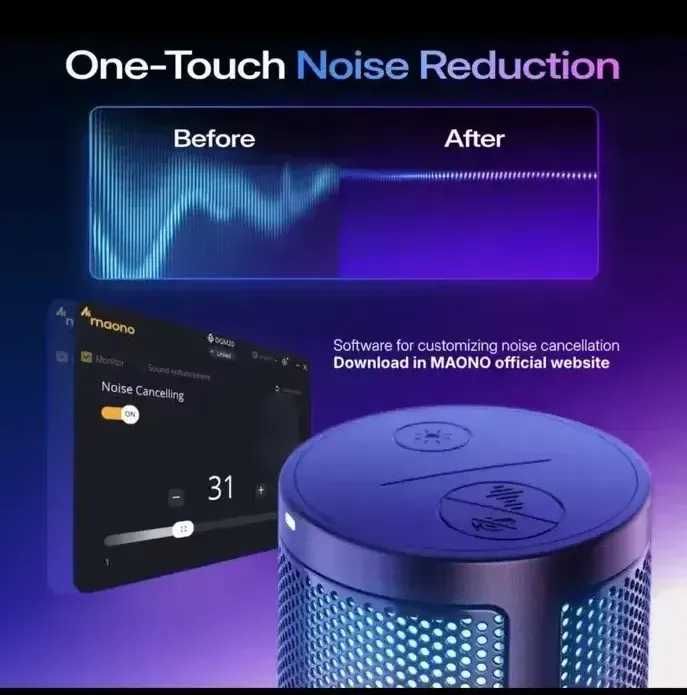 Maono DGM20S – Mikrofon dla Gracza i Twórcy + Statyw