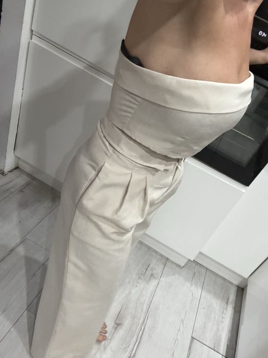 Nowy mini garnitu Shein S top plus spodnie