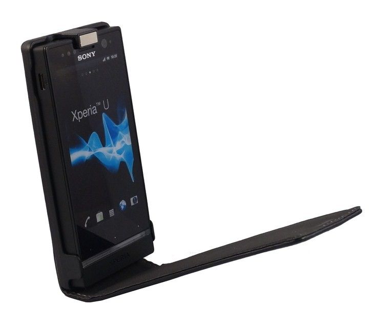 Etui Dolce Vita Sony Xperia U Flip Case Black