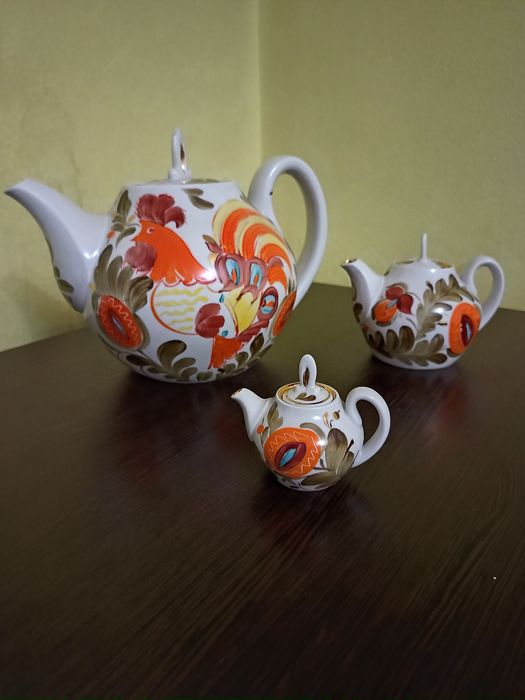Набір чайників часвв СРСР. Нові
