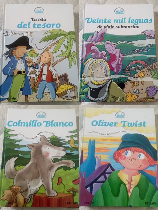 Livros infantis em espanhol
3€ cada livro. 
Desconto para 2 ou mais li