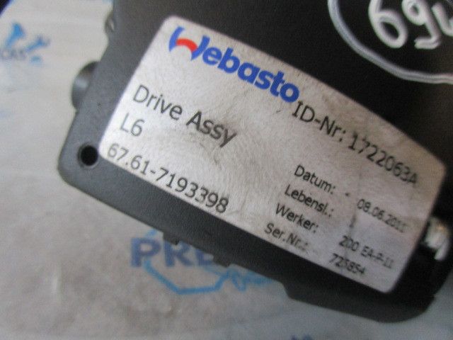 Motor do teto de abrir BMW 3 Coupé (E92)
