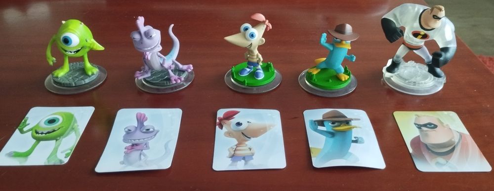 Figuras e Power Disc Disney infinity