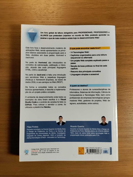 Livro - "Introdução ao Desenvolvimento Web - Do front ao back-end"