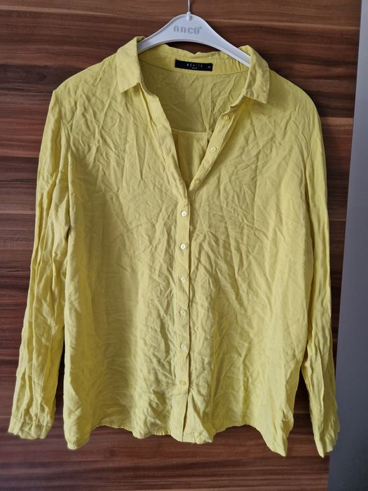 Żółta koszula damska Mohito