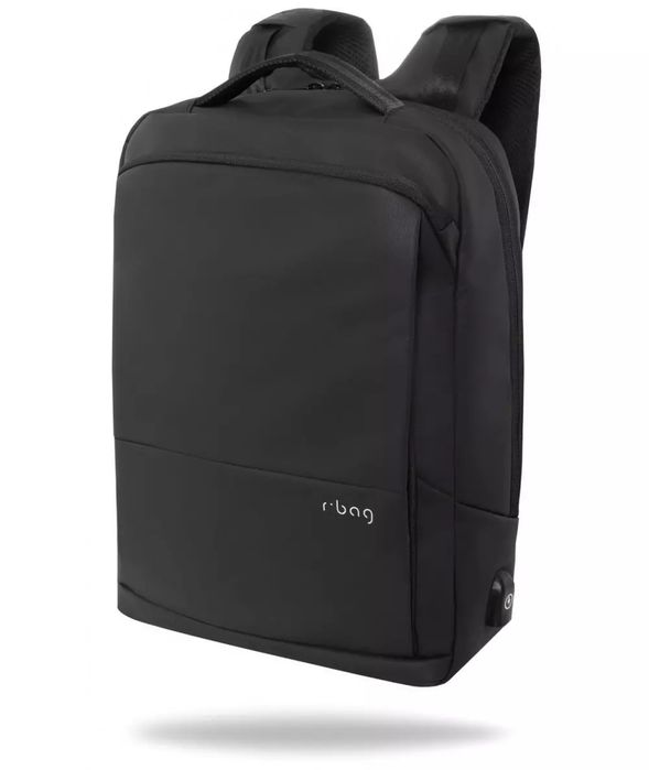 Plecak męski na laptopa r-bag Vector Black. Nowy Produkt