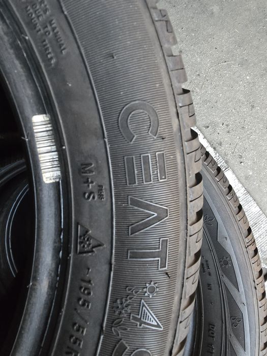 Sprzedam Jak Nowe 4 opony 195/55 15" Ceat wielosezonowe 99% 2022r
