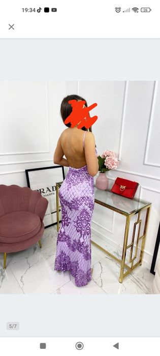 Sukienka maxi Celiny Glamour