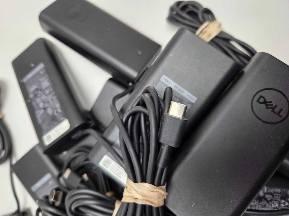 Блок питания Dell 65w Type C / 20v 3.25a / 15v 4.33a / 9v 3a / 5v 3a