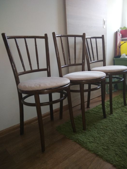 Krzesła bukowe Radomsko do renowacji
