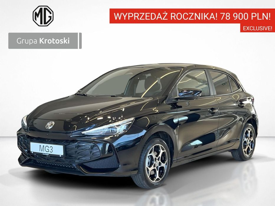 MG MG3 HEV+ AT Exclusive 195 KM! Wyprzedaż Rocznika! 78 900 pln!